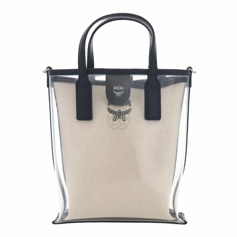 Mcm hot sale clear bag